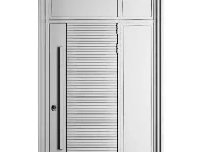 Entrance door set142 3D model