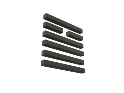 I Ching Hexagrams 14 da you v1 001 Low-poly 3D model