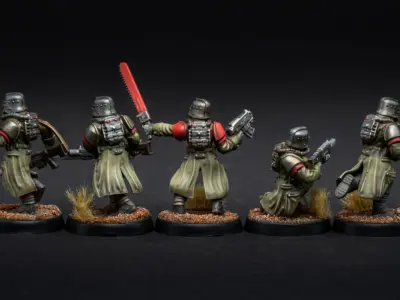 GrimGuard Trench Runners 3D print model