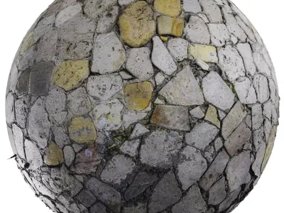 PBR Stone Texture -4K Scanned - photogrammetry 012 Texture