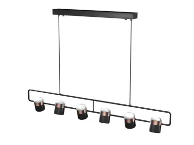 Ling PL6 Linear Suspension Low-poly 3D model