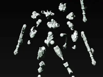 SA-13 Cretan 3D print model