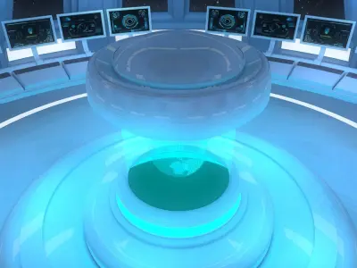 Sci Fi Room 3D model