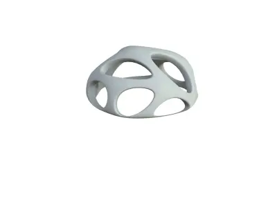 SciFi Cube Object No 51938 Low Poly Shape Low-poly 3D model
