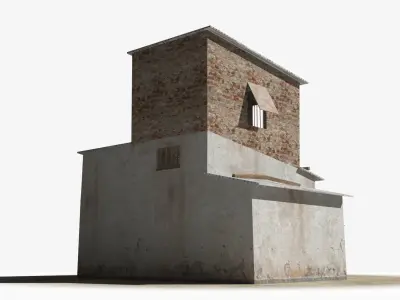 Slum x5 Low-poly 3D model purchase