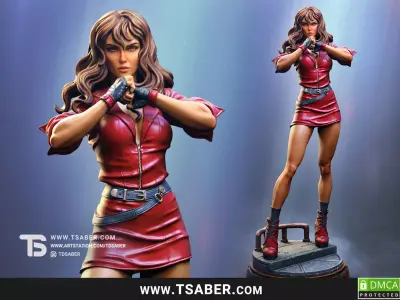 Blaze - Street of Rage 3D print model