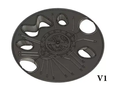 Predator Smart Disc 3D print model