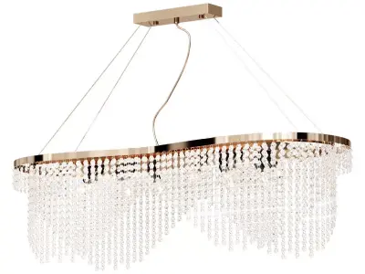 Pendant lamp Maytoni Toils DIA601-07-G gold E14 3D model