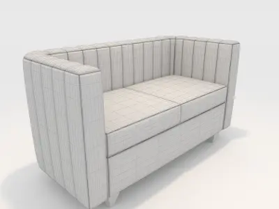 Sofa 2 Seater 2 3D model