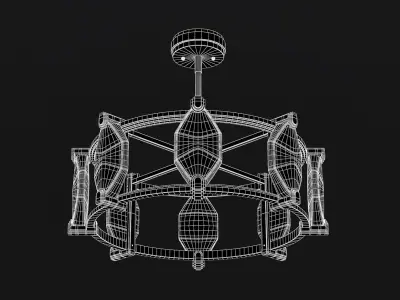 Fine Art Lamps Allison Paladino 872840 3D model