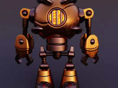 Big Robot Goliat 3D model