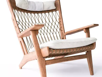 JH-719 Armchair by Johannes Hansen 3D model
