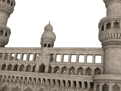Charminar 3D model