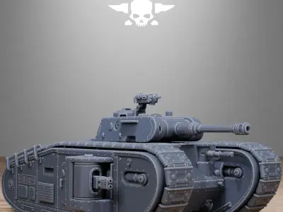 FreeGuard Heavy Tank 3D print model