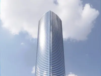 Parametric Building 1d11 3D model