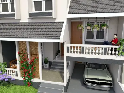 FL Victorian Splitlevel 3D model