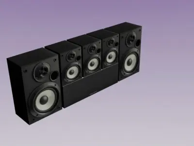 big dj Low-poly 3D model