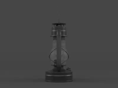 Kerosene Lamp 3D model