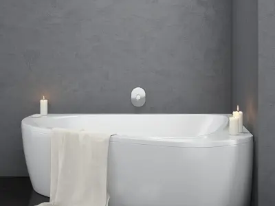 bath Ravak LoveStory II 3D model