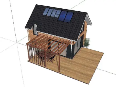 Creative Design-Holiday Cabin-0122 3D model