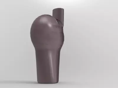 Ceny Vase Low-poly 3D model