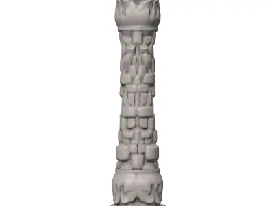 Column 3 3D print model purchase