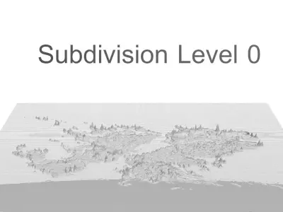 Falkland Islands 3D model