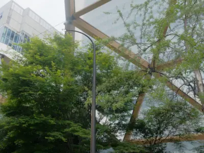 Street Light 12 version 17 10m with pole 1 Low-poly 3D model