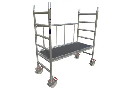 Scaffolding tower Collapsible Low-poly 3D model