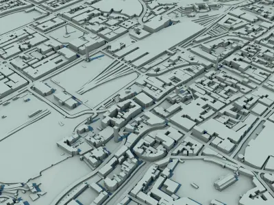 Edinburgh Scotland United Kingdom 3D print model