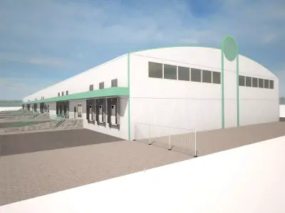 Magazine Building 3D model