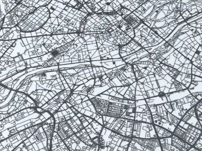 Munich Road Network and Streets 3D model