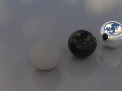 Skydome HDR - Cloudy Blue Sky 1 Texture