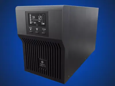 Uninterruptible Power Supply - UPS Vertiv Low-poly 3D model