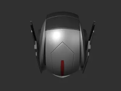 Antman Helmet - Character Design - Marvel - Avengers Low-poly 3D model