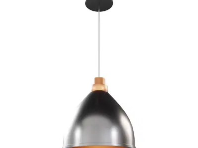 Industrial Pendant Lamp 3D Model Multi Format ArchViz Low-poly 3D model