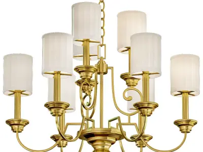 Fifth Avenue Collection 9 Light 32 Wide Chandelier 3D model