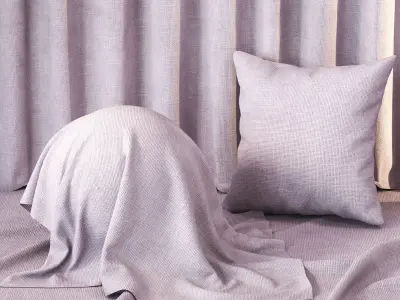 5 Color Fabric Textures 4K - Seamlss Texture