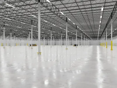 Warehouse Interior 10 Low-poly 3D model