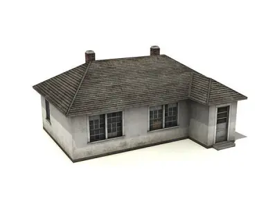 Building Pack 2  Low-poly 3D model