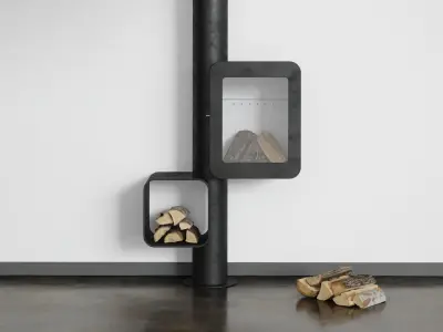 Grappus Fireplace 3D model