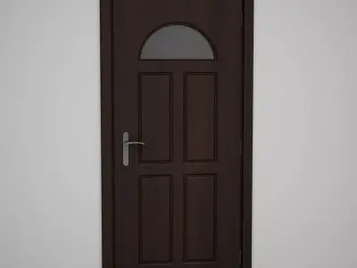 CGAxis Door 3D model 42