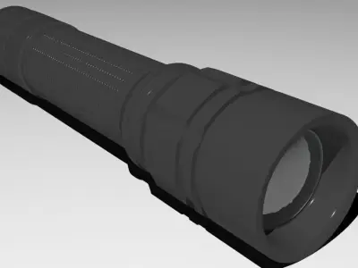 LED Flashlight 2 Free 3D model