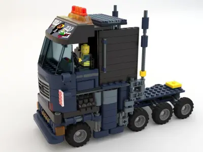 Lego Truck 3D model