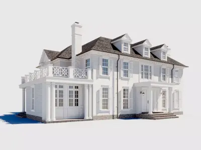 Build001 house 3D model