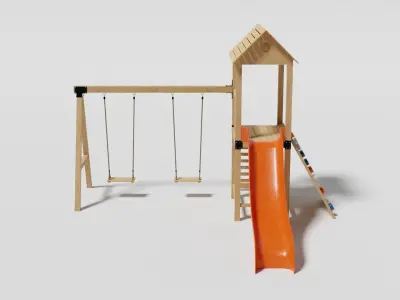 Playground pack v3 Low-poly 3D model