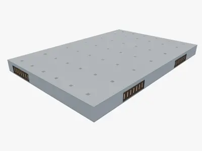 Exhibition Halls two 16-17 3D model