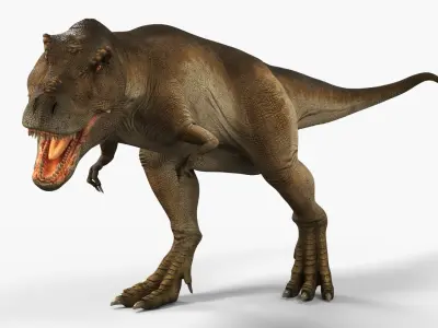  Tyrannosaurus Rex Attack Pose 