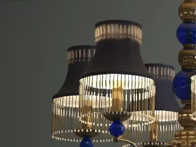 Chiaro Chandelier 3D model