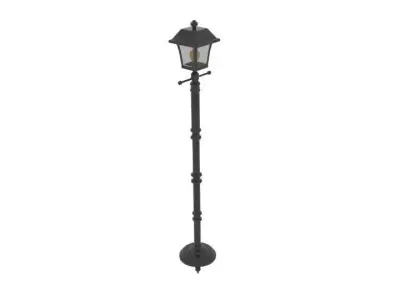 Baytown Light Led Post 3D model